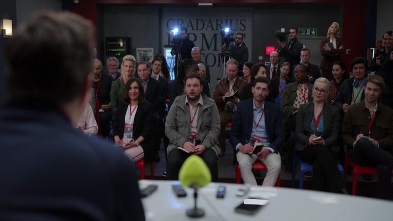 ted lasso press conference 2